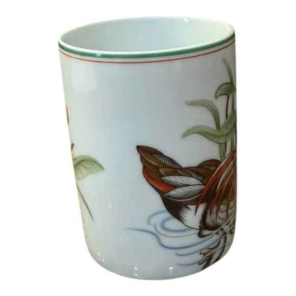 Fitz and Floyd Canard Sauvage Duck Mallard Coffee Mug Cup Japan Vintage EUC - Picture 2 of 6